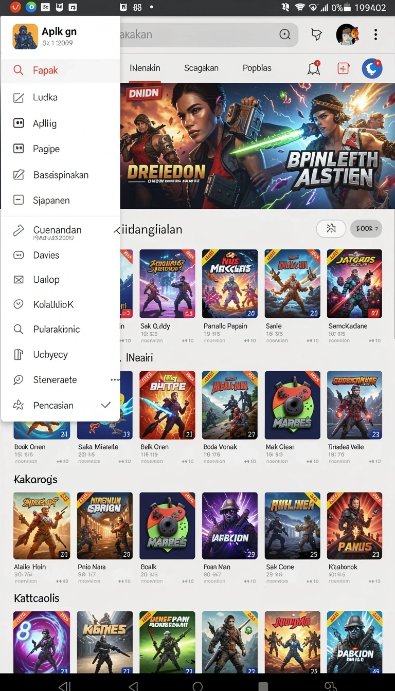 Beragam pilihan permainan menarik dalam aplikasi best APK Terbaru dan Aman untuk Diunduh.