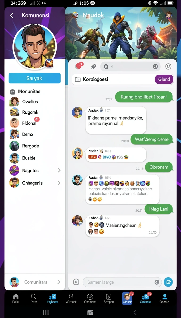 Beragam pilihan permainan menarik dalam aplikasi Cara Download dan Instal yunitoto di Android.